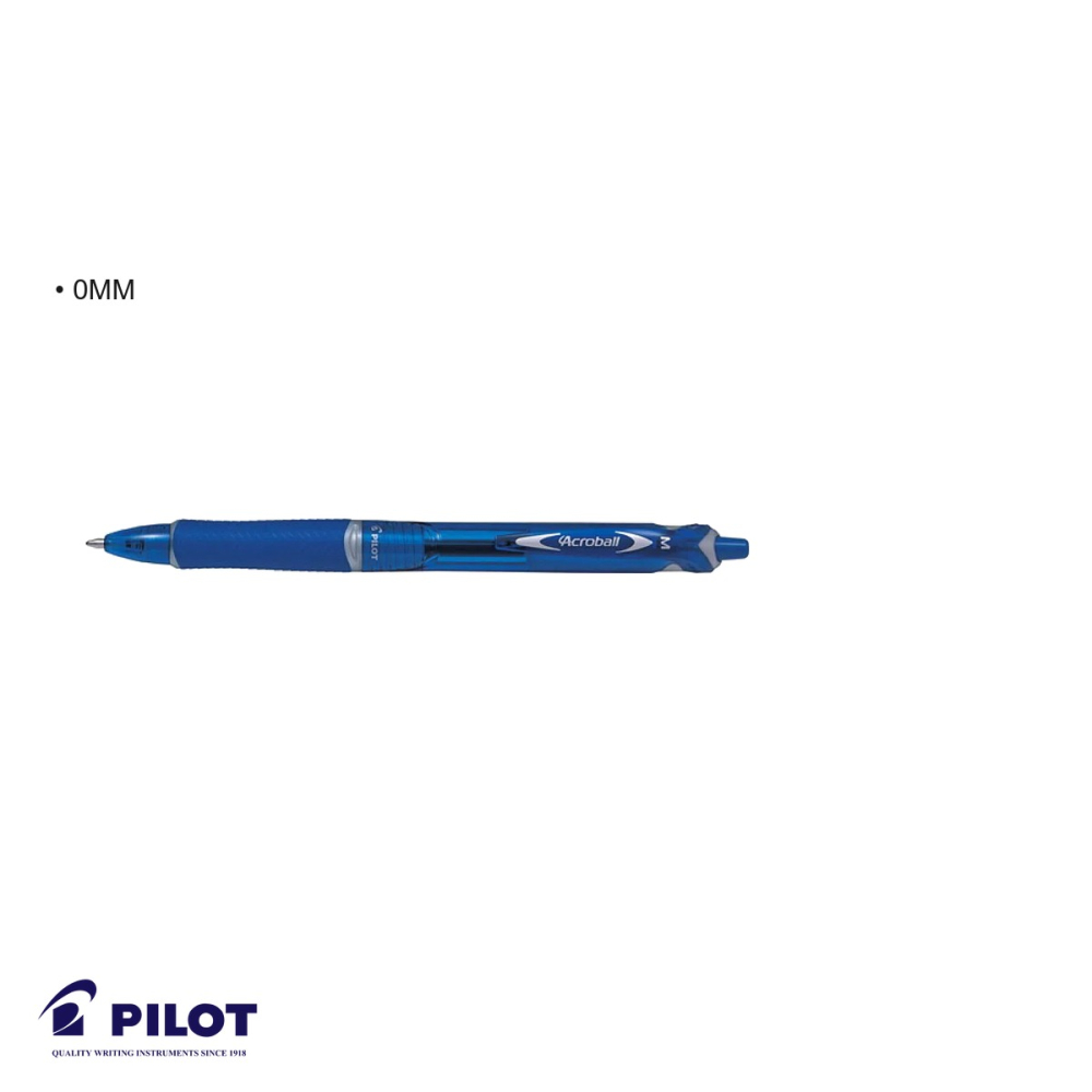 Pix cu mecanism Pilot Acroball Clips 1.0mm, cerneala albastra, fabricat din plastic reciclat, pentru utilizare zilnica la birou [3]