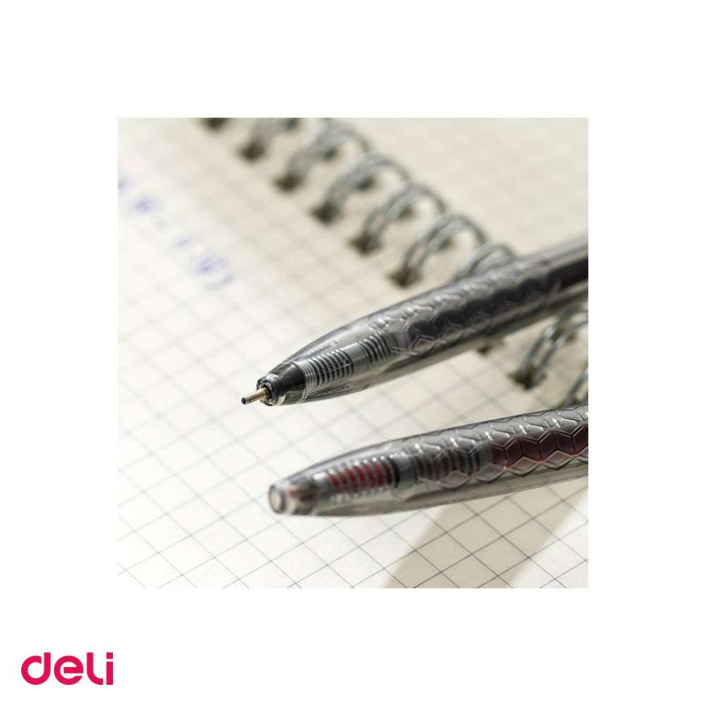 Pix Deli Arrow, cu mecanism, varf 0.7 mm, cerneala neagra [5]