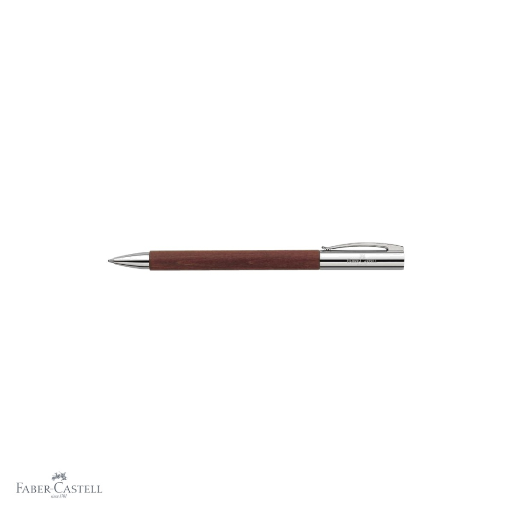 Pix Faber-Castell Ambition Pearwood, corp din lemn de par roscat, mina neagra B, mecanism rotativ, pentru uz profesional [4]