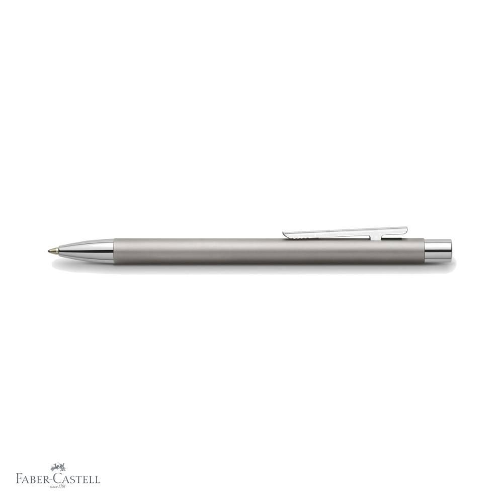 Pix metalic mat Faber-Castell Neo Slim, corp subtire, rezerva neagra M, pentru profesionisti [4]