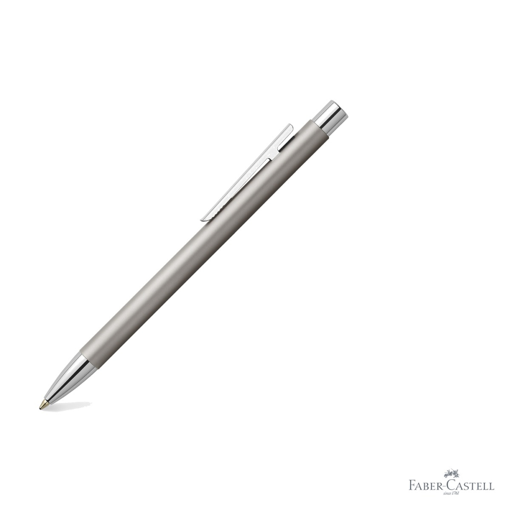 Pix metalic mat Faber-Castell Neo Slim, corp subtire, rezerva neagra M, pentru profesionisti [3]
