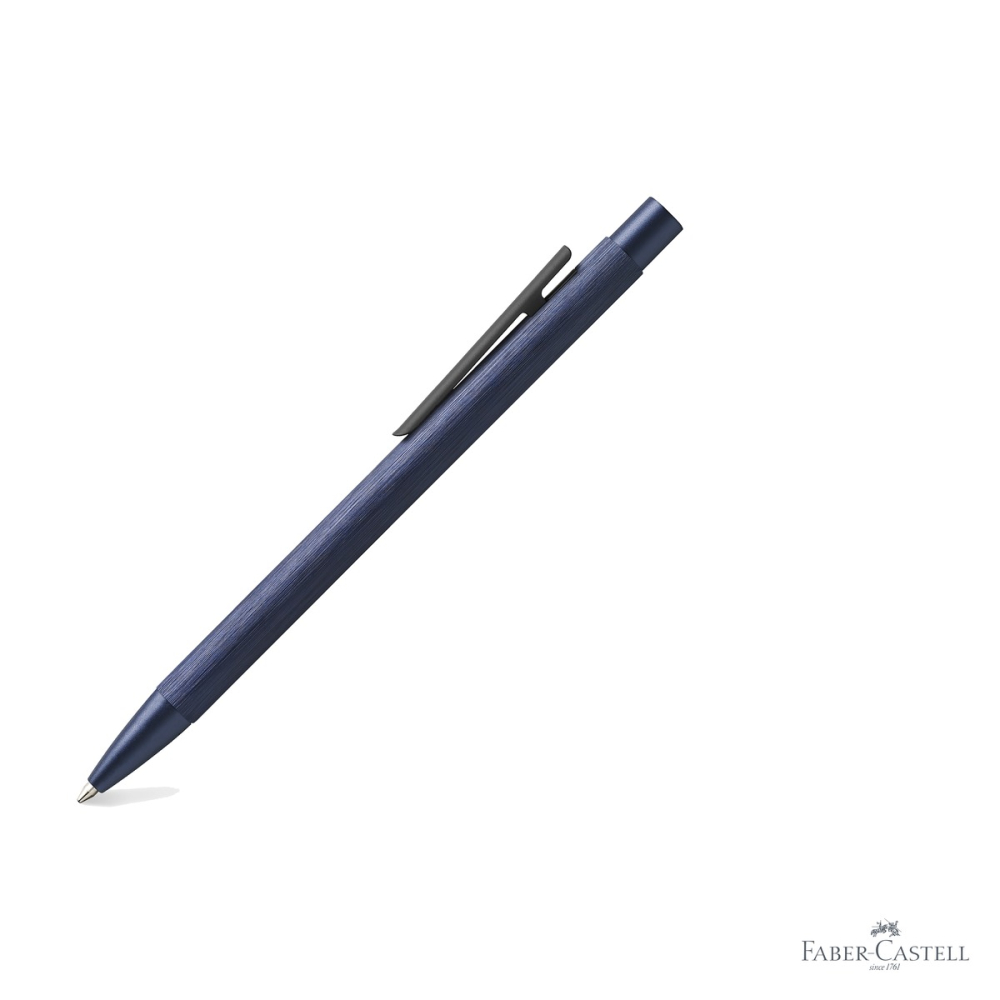 Pix premium Faber-Castell Neo Slim Aluminium, corp subtire din metal lacuit albastru, pentru profesionisti [3]