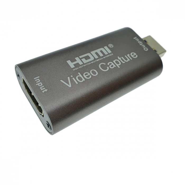 Placa de captura video HDMI la USB 2.0, rezolutie 1920 x 1080 la 30 Hz Full HD, Plug & Play [2]