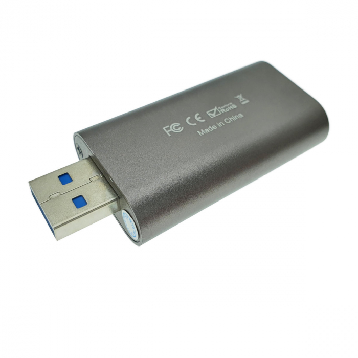 Placa de captura video HDMI la USB 2.0, rezolutie 1920 x 1080 la 30 Hz Full HD, Plug & Play [4]