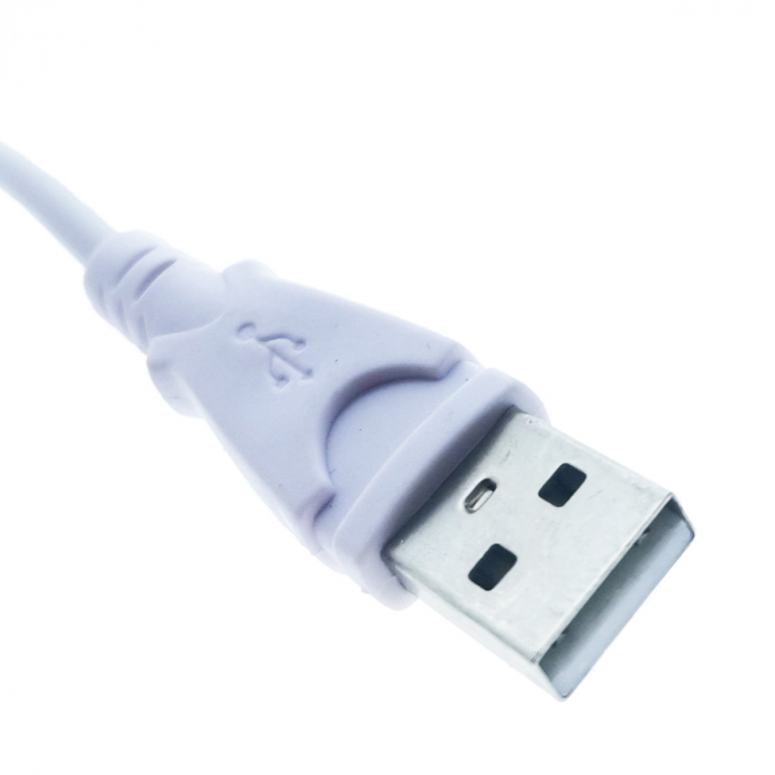 Placa de sunet externa USB, virtual 7.1 channel, cablu 20 cm, alba [5]