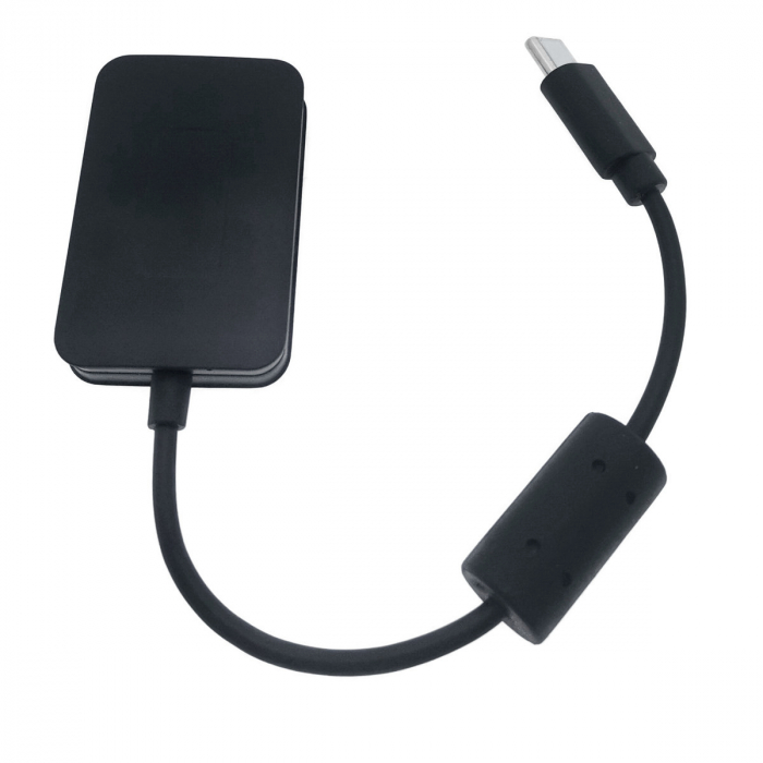 Placa de sunet USB Tip C, Virtual 7.1 Channel, cu iesire 2 x Jack 3.5mm mama, butoane de comanda, indicatori Led, neagra [3]