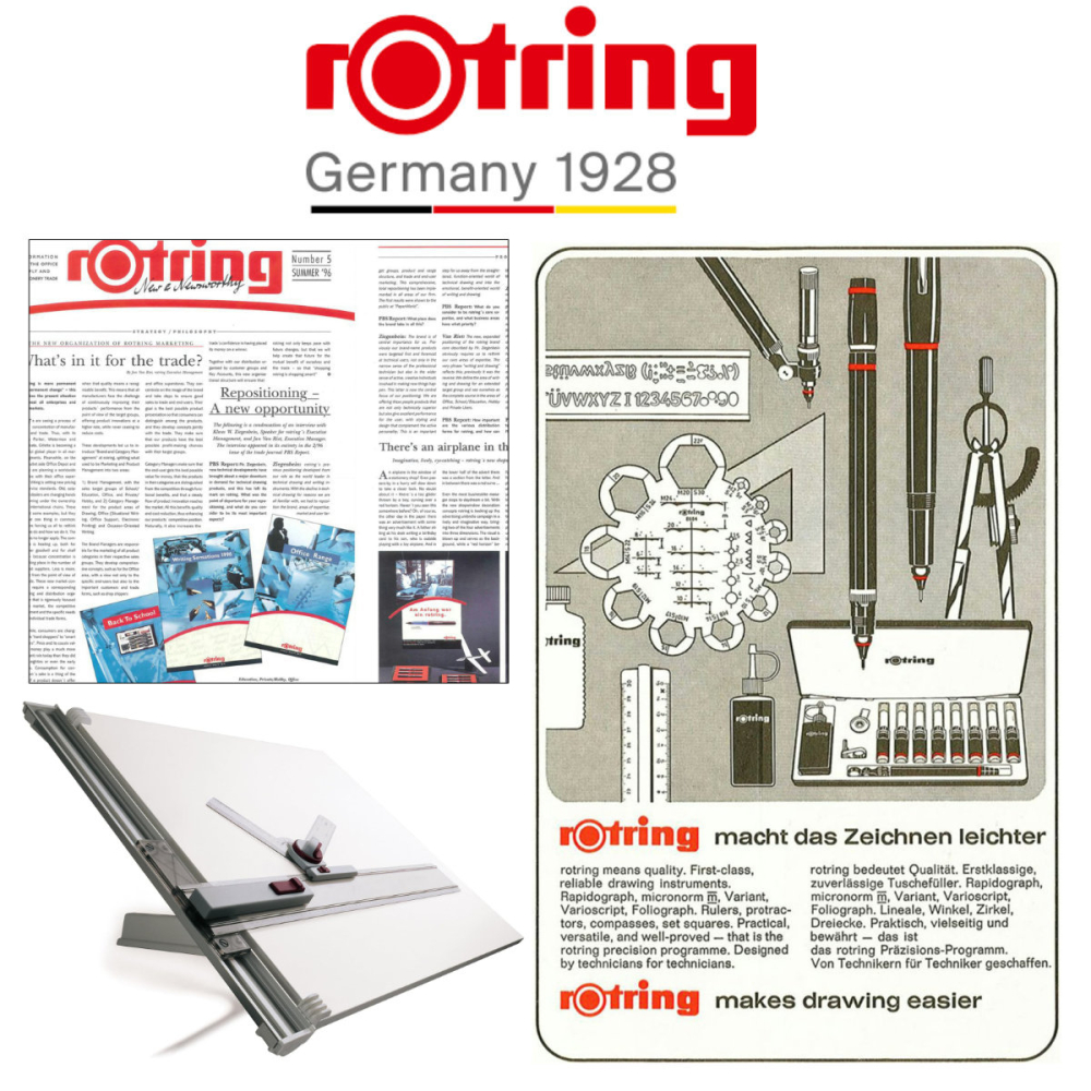 Planseta Proiectare A2 Rotring cu Teu si Cap ISIS, Mecanism Dublu STOP-and-GO pentru Precizie Maxima [5]