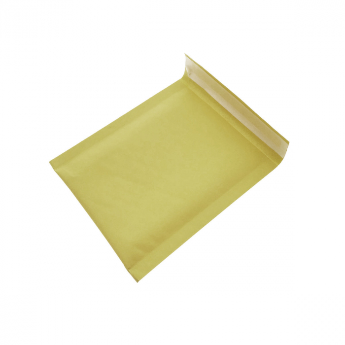 Plic anti-soc cu bule, 120 x 175 mm, A11, cu clapeta adeziva, galben [2]
