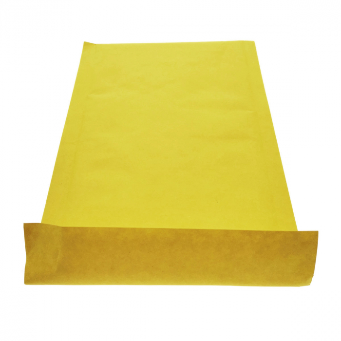 Plic anti-soc cu bule, 120 x 180 mm, cu clapeta de 40mm adeziva, galben [4]