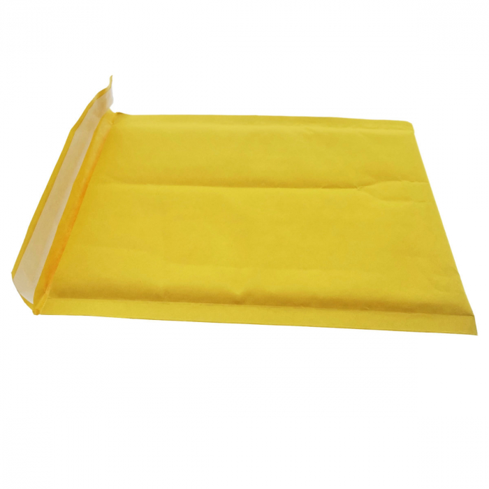 Plic anti-soc cu bule, 150 x 200 mm, cu clapeta de 40mm adeziva, galben [3]