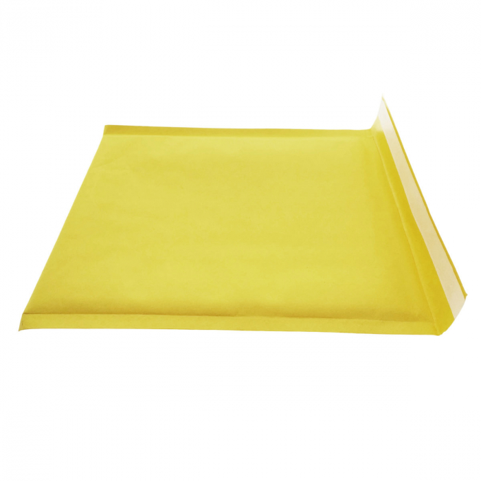 Plic anti-soc cu bule, 220 x 250 mm, cu clapeta de 40mm adeziva, galben [3]