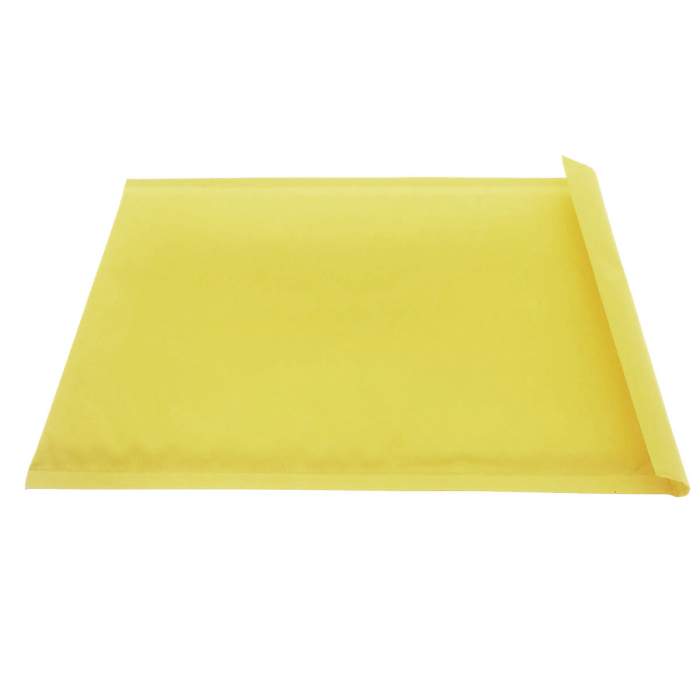 Plic anti-soc cu bule, 250 x 360 mm, cu clapeta de 40mm adeziva, galben [3]