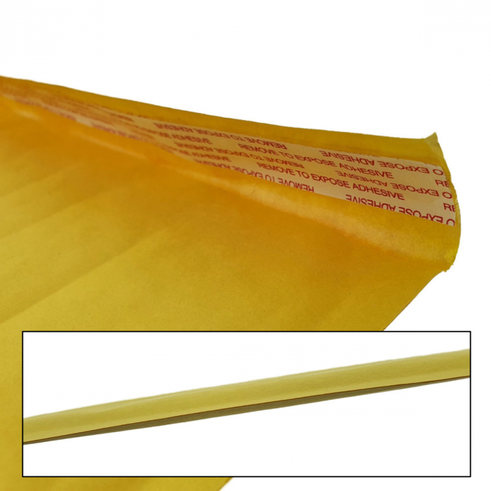 Plic anti-soc cu bule, 290 x 360 mm, TM-11899, cu clapeta de 40mm adeziva, galben [4]