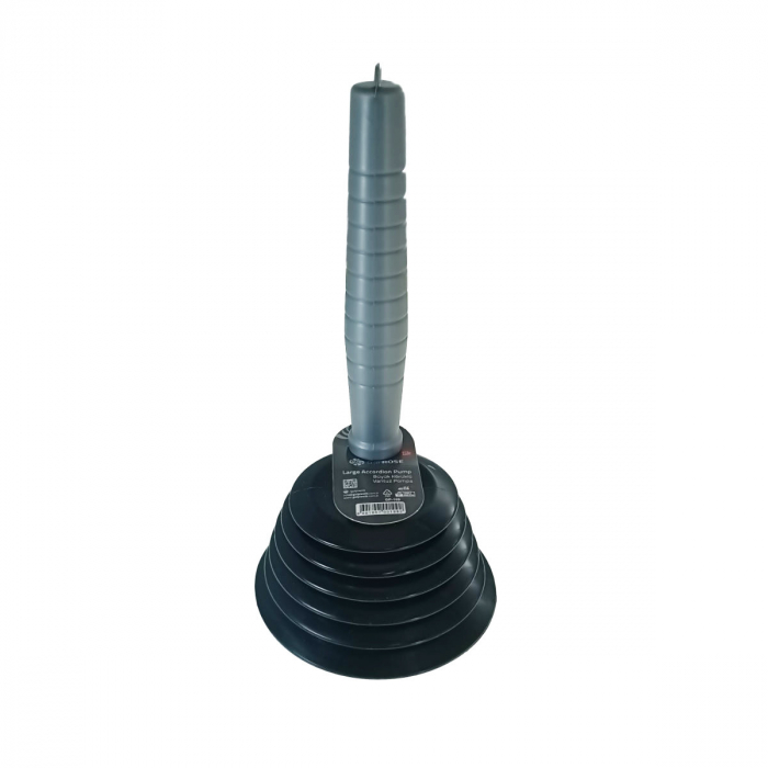 Pompa cu ventuza de 135mm din cauciuc, pentru desfundat scurgerea chiuveta si dus, YT-599-GP109, cu maner de 192 mm [1]