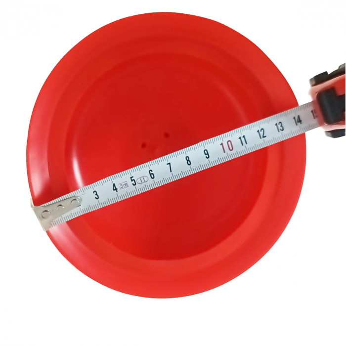 Pompa cu ventuza din cauciuc, diametru 144 mm, pentru desfundat scurgerea chiuveta si dus, cu maner de lemn de 39 cm [3]