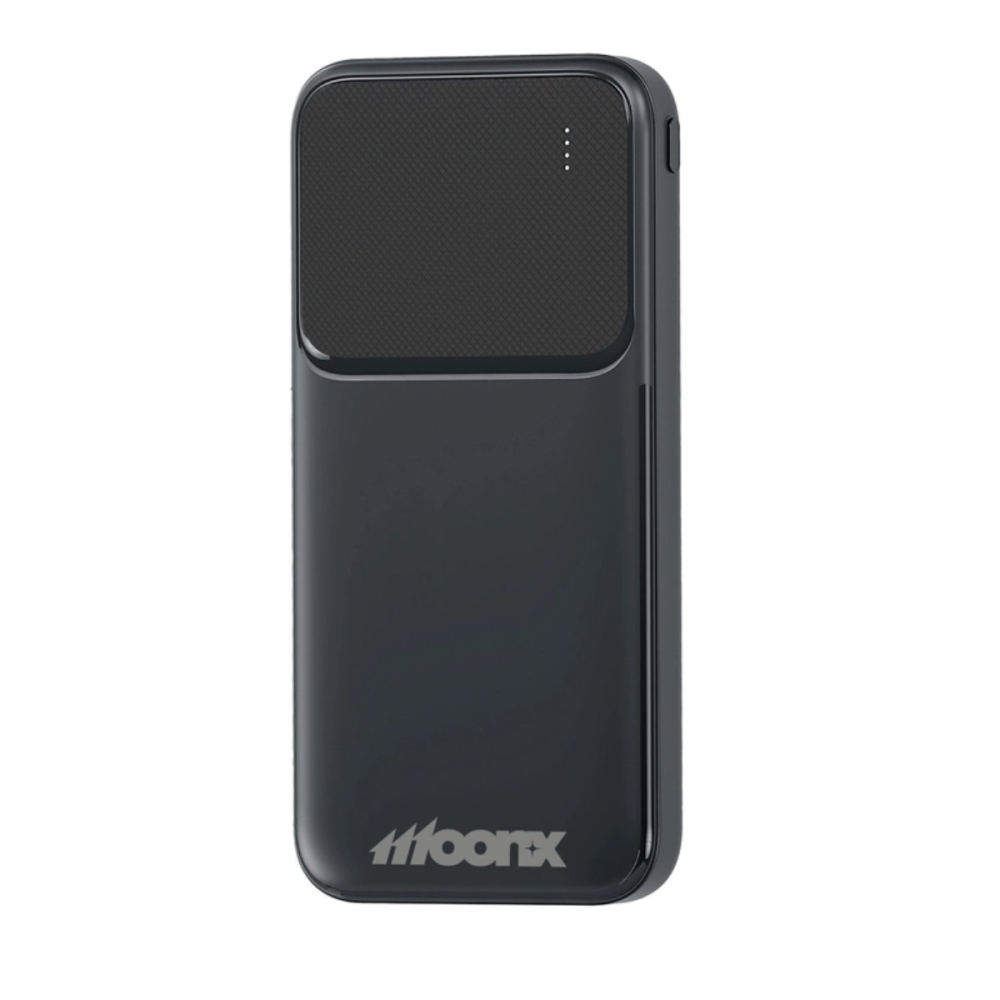 Power Bank 10000 mAh, Cu Doua Porturi USB si Intrare Duala MicroUSB/USB-C, pentru Incarcare Portabila a Telefonului, Tabletei si Altor Dispozitive, moonX [1]