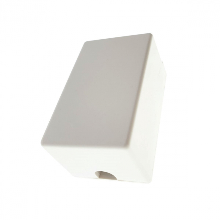Priza cu port UTP 8P8C Cat.5e, echipata, din plastic, alba [6]
