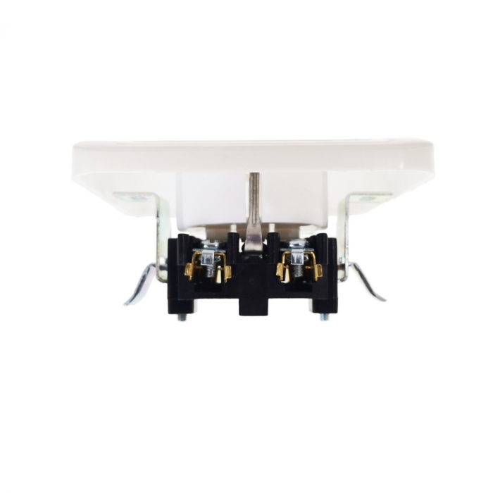 Priza schuko de perete 250V 16A, cu impamantare, dimensiuni 80 x 80 x 40 mm, alba [3]