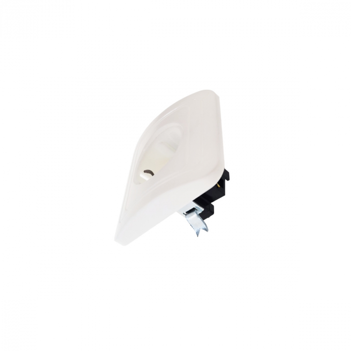 Priza schuko de perete 250V 16A, cu impamantare, dimensiuni 80 x 80 x 40 mm, alba [2]