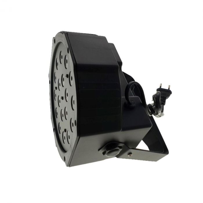Proiector 18 Led color 1WX18, DMX, joc de lumini ambiental, club, party [5]