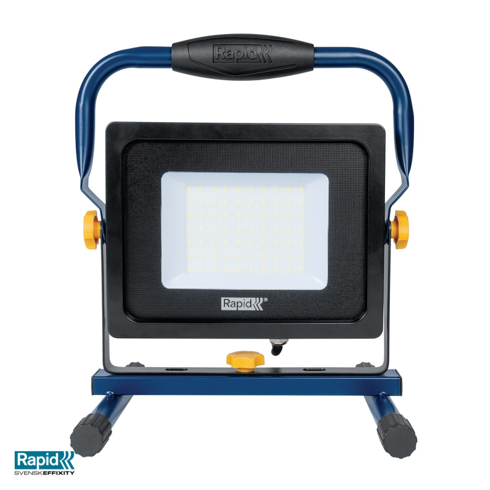 Proiector LED Rapid The Painter Plus cu fir de 250 cm, 5000 lumeni, 50 W, lumina 6000 K pentru vopsit, sticla mata, IP65, 245x295x203 mm [6]