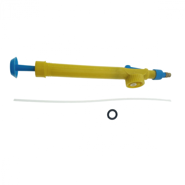 Pulverizator manual portabil sub presiune cu cap de pulverizare reglabil, pentru sticla de plastic standard [2]