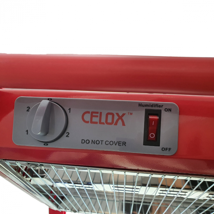 Radiator Quartz 800W / 1600W, Celox 45319, cu umidificator [3]