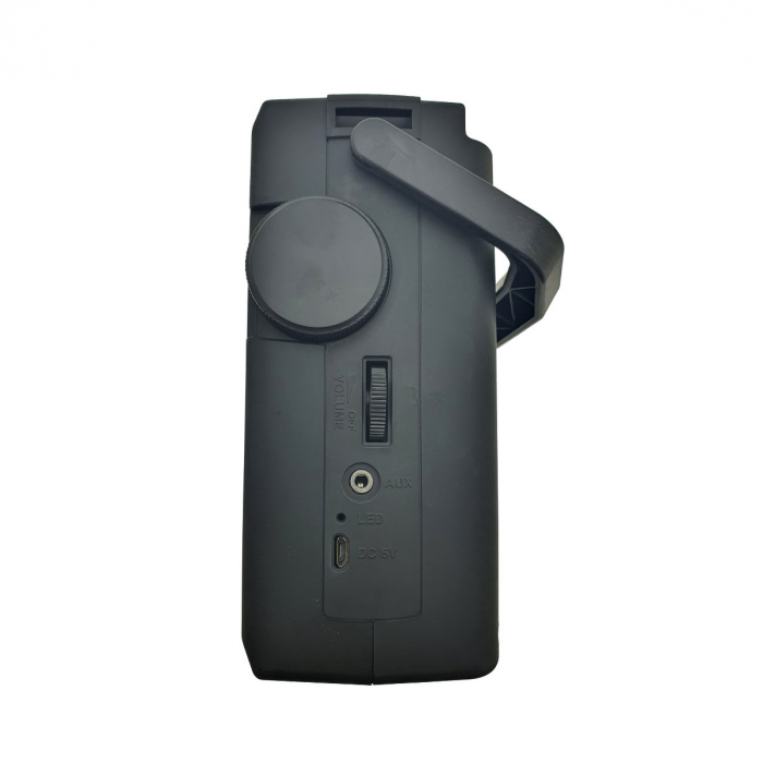 Radio portabil AM/FM/SW, cu bluetooth si player MP3 USB/TF, VT-NS-9060BT, antena telescopica, negru [3]