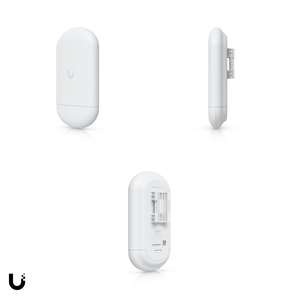 Radio Wi-Fi de exterior Ubiquiti airMAX NanoStation 5AC Loco, 5 GHz, antena 13 dBi, port Gigabit, alimentare PoE pasiv 24 V, bucata, LOCO5AC [4]