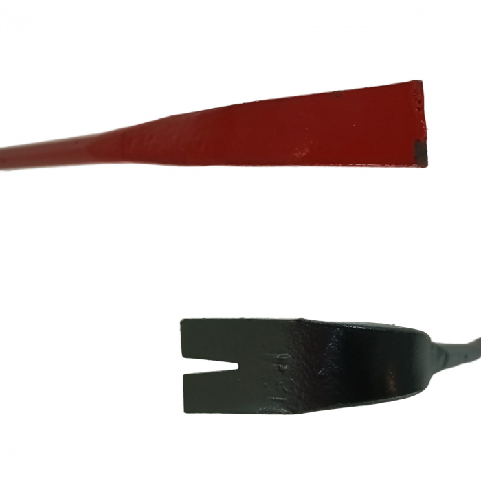 Ranga cu levier profesional, lungime 71cm, 2.04 Kg, Flores FS-12705, rosu cu negru [4]