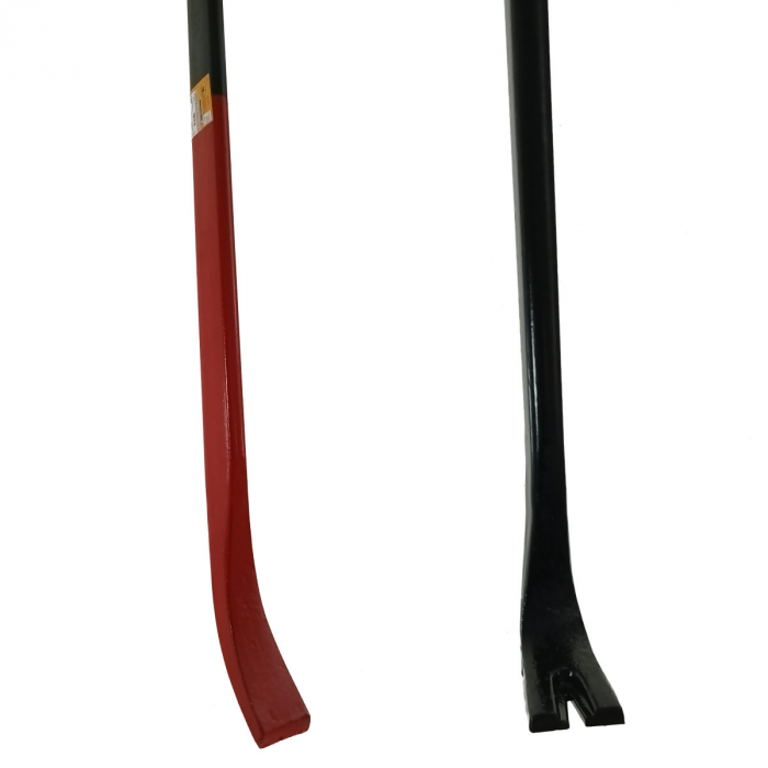 Ranga cu levier profesional, lungime 80cm, 2.42 Kg, Flores FS-13493, rosu cu negru [3]