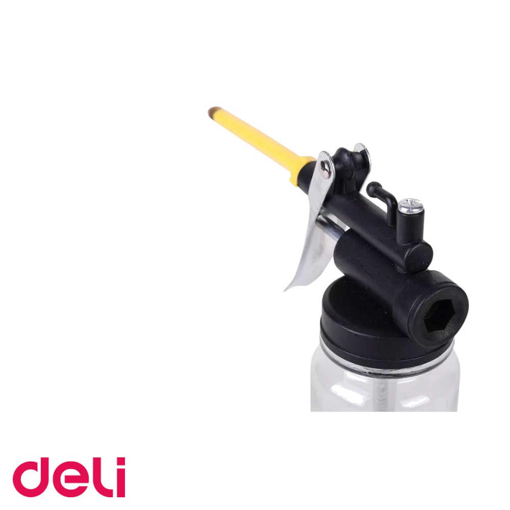 Recipient de gresare Deli, 250 ml, corp plastic cu varf alama, aplicare fluida ulei in spatii greu accesibile [5]