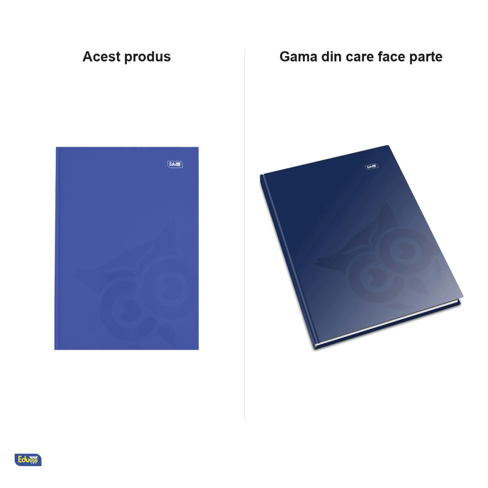 Registru Educa A4, 192 file, matematica, 60 g/mp, coperta monocrom, 210x297 mm [5]