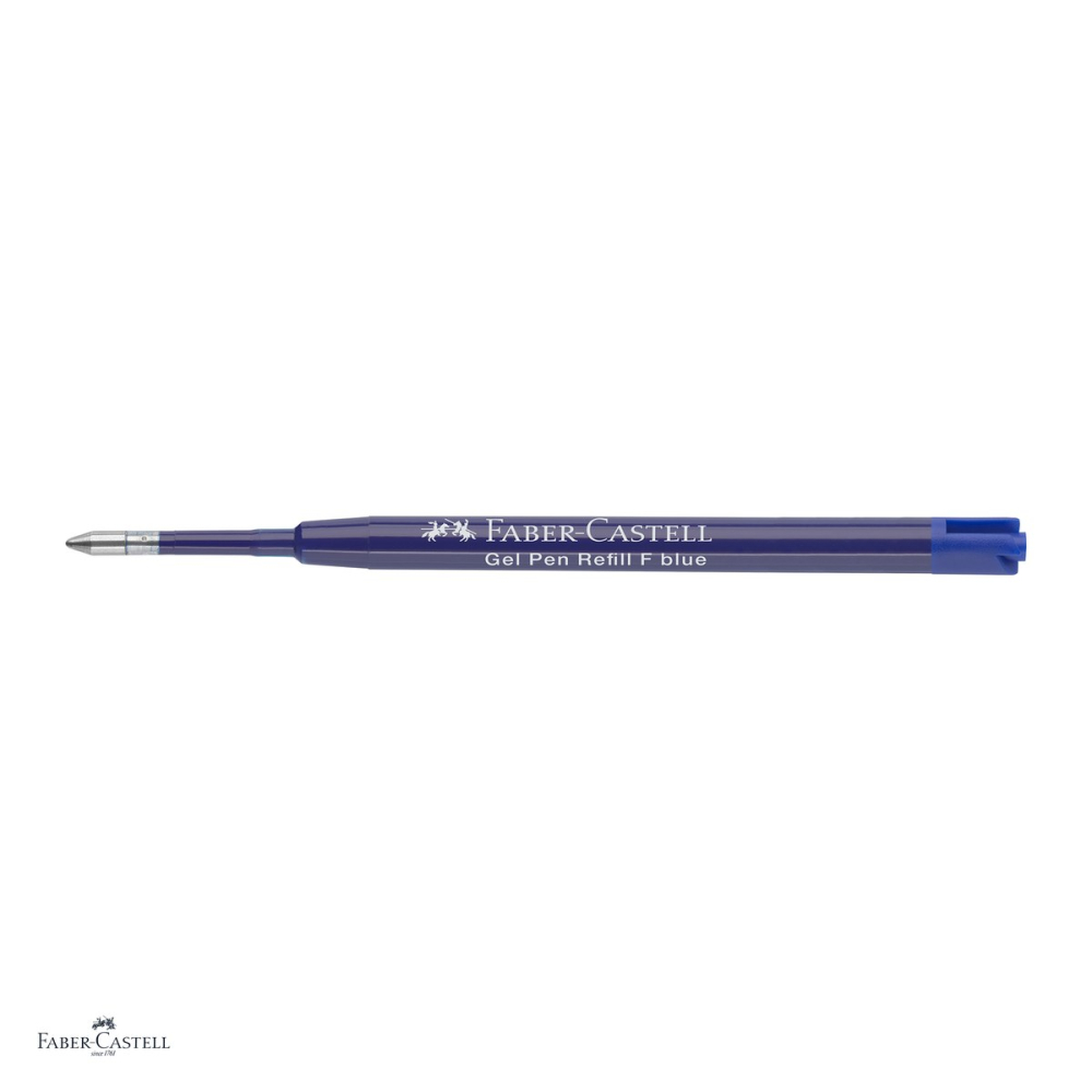 Rezerva Faber-Castell, varf F de 0,4 mm, gel, albastru [4]