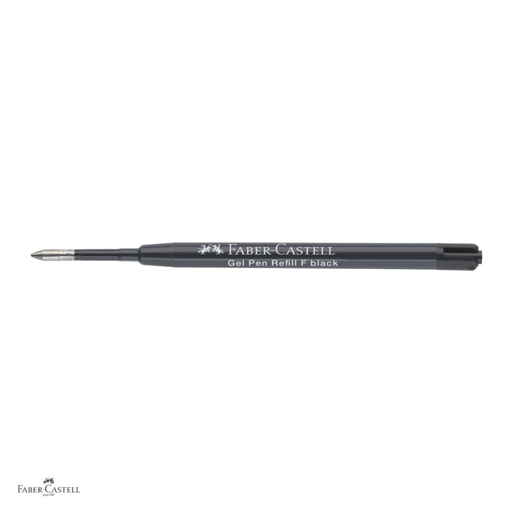 Rezerva Faber-Castell, varf F de 0,4 mm, gel, negru [4]