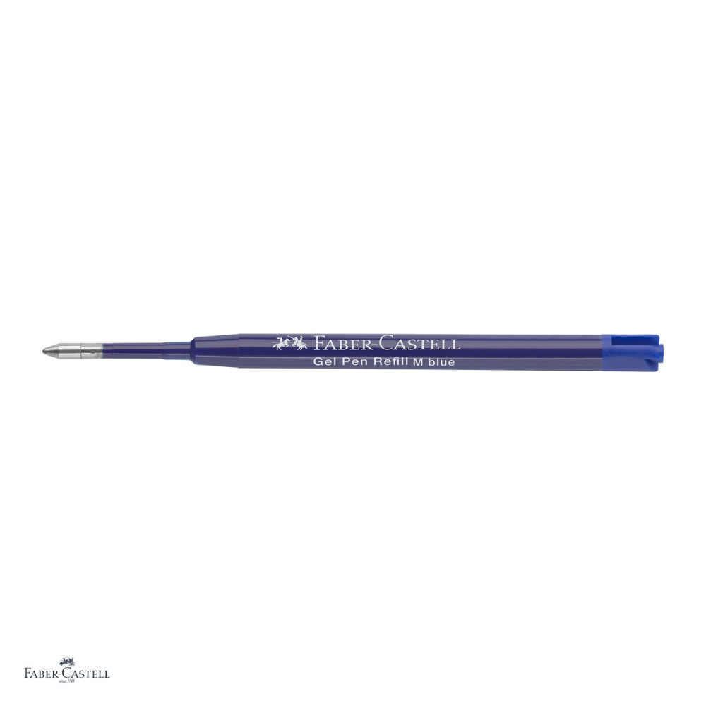 Rezerva Faber-Castell, varf M de 0,6 mm, gel, albastru [4]
