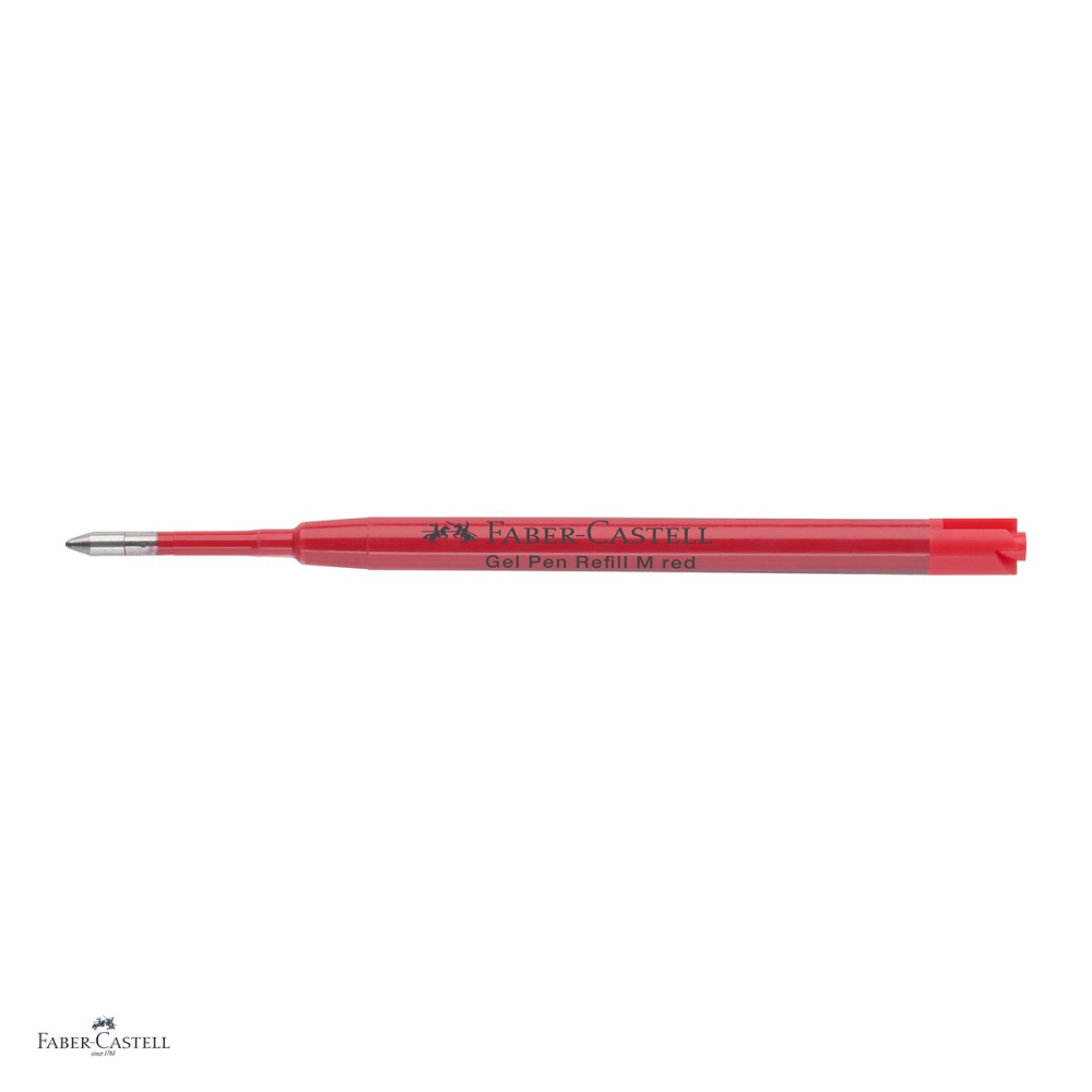 Rezerva Faber-Castell, varf M de 0,6 mm, gel, rosu [4]