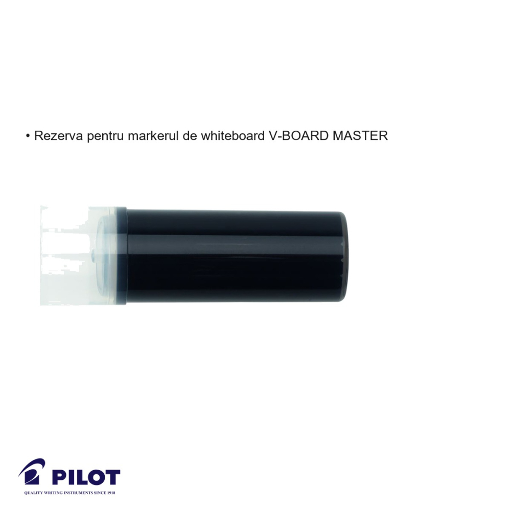 Rezerva marker whiteboard Pilot V-Board Master, refill negru, pentru scriere pe tabla alba [3]