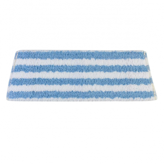Rezerva pentru mop plat Vileda ActiveMax 00665, microfibre si bumbac, alb cu albastru [2]