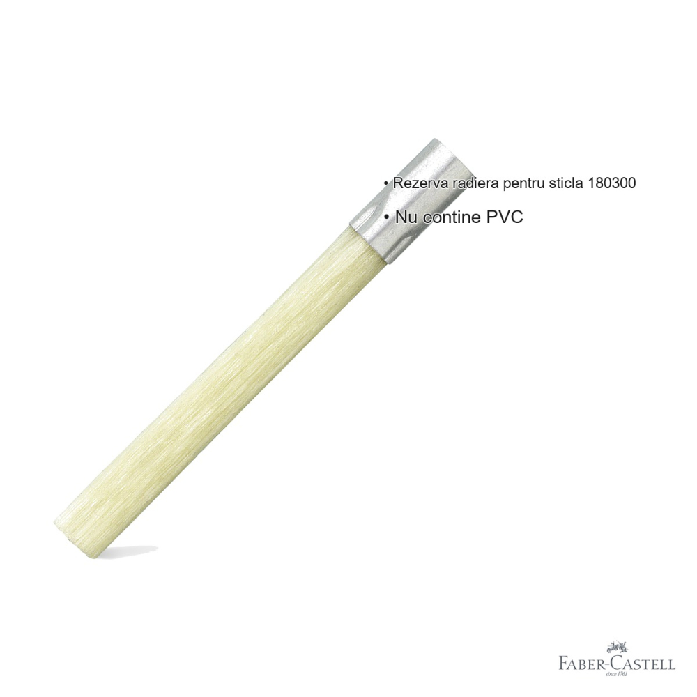 Rezerva radiera sticla Faber-Castell pentru stilou 180300, fara PVC, inlocuire rapida [3]