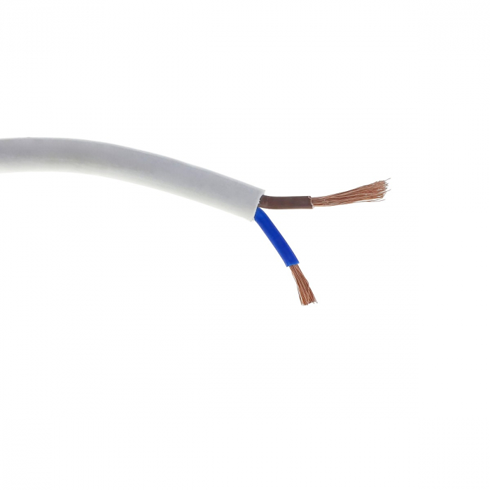 Rola cablu electric MYYM, 2 x 2.5 mmp, din cupru, 100m, CEMYYM-2-2.5MM-WH, 2C, 300/500V, alb [4]