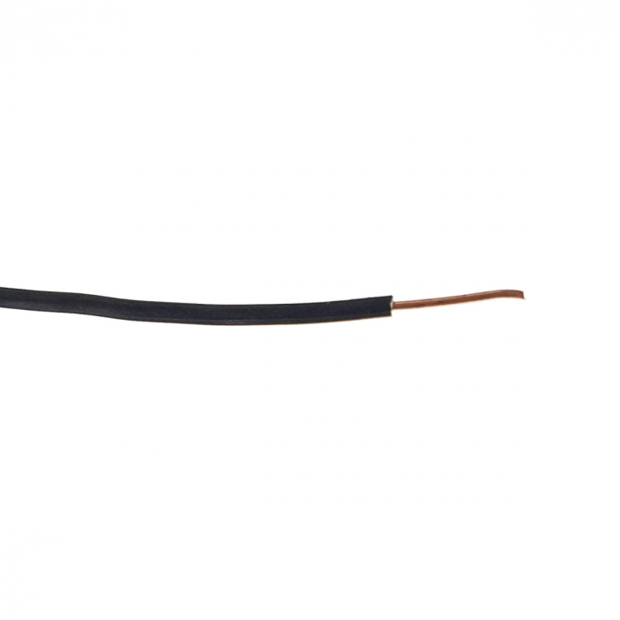 Rola conductor electric, 1.5 mmp, din cupru, 100 m, FE-40906-BK, negru [4]