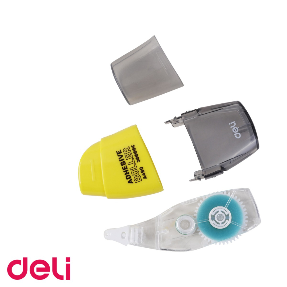 Roller adeziv permanent Deli, 6mm x 8m, aplicare rapida si precisa, pentru birou si acasa [5]