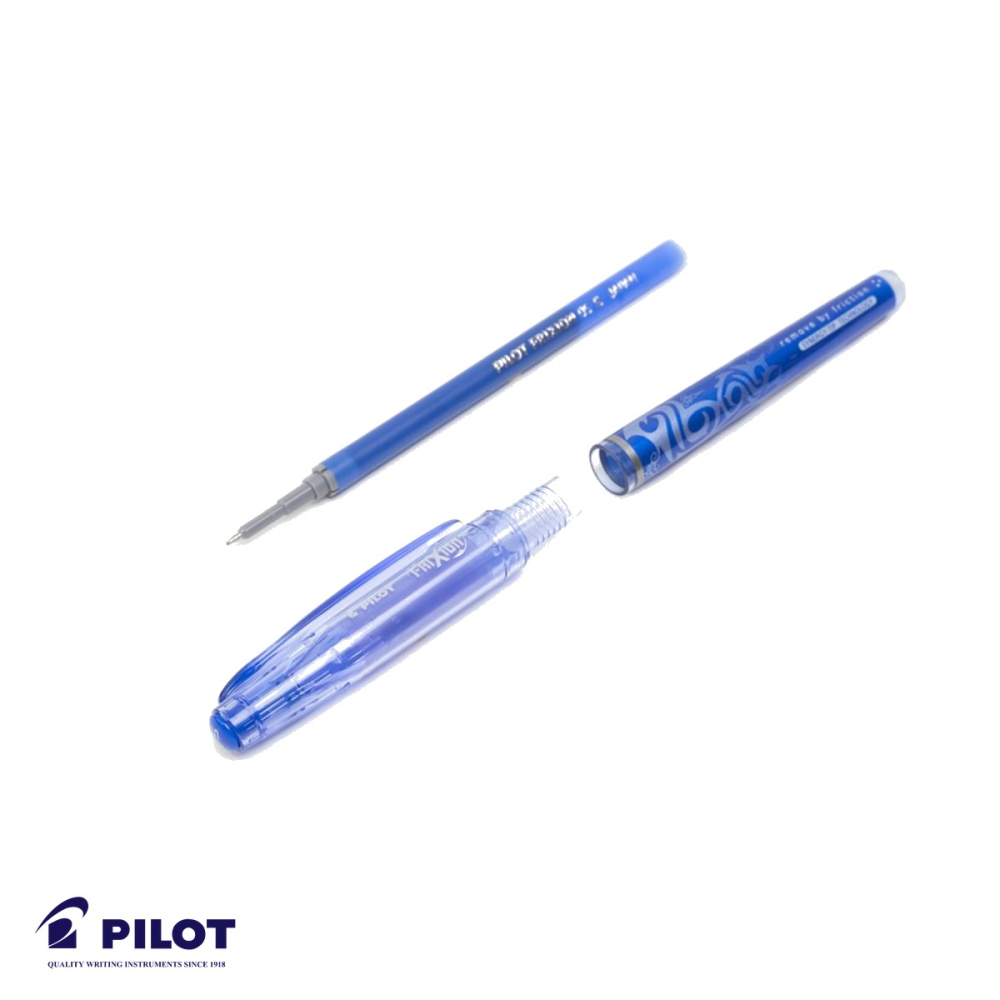 Roller cu cerneala termosensibila Pilot FriXion Ball, 0.5mm, albastru, cu radiera integrata [5]