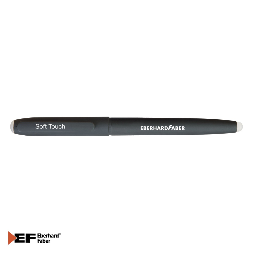 Roller cu gel Eberhard Faber Erase It!, cerneala stergabila, linie 0.6 mm, negru, pentru scoala si birou [4]