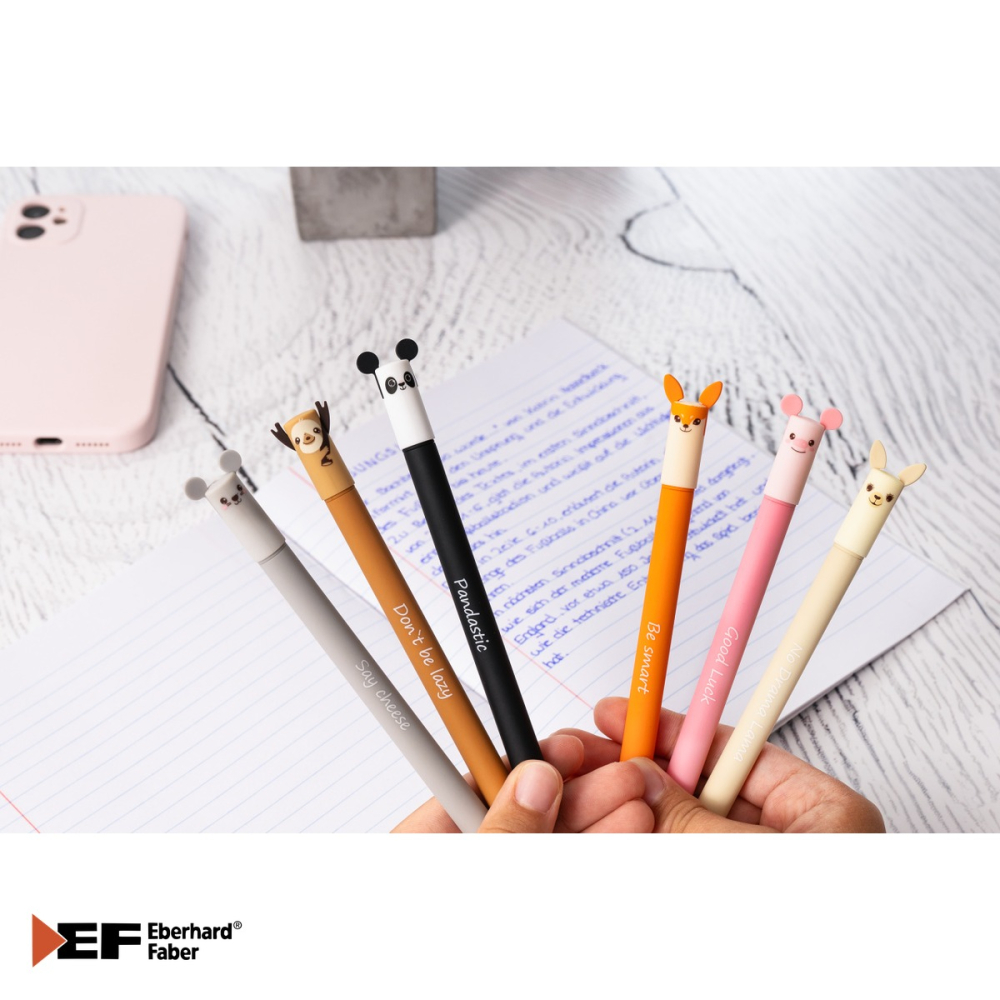 ROLLER 0.7 MM ALBASTRU ERASABLE VULPE EBERHARD FABER [4]