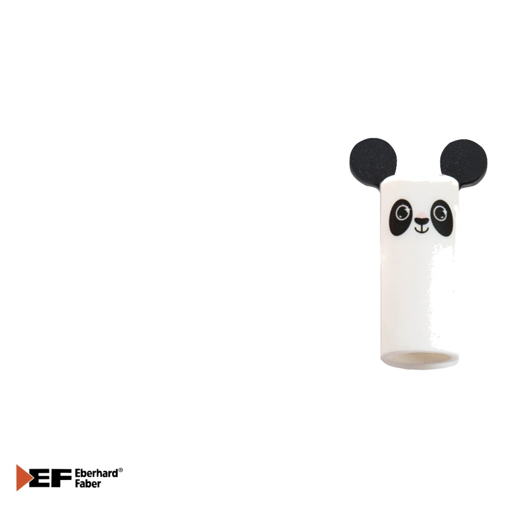 Roller gel erasable Eberhard Faber Animal Erase It motiv panda, cerneala termosensibila albastra 0.7 mm, pentru scoala si birou [5]