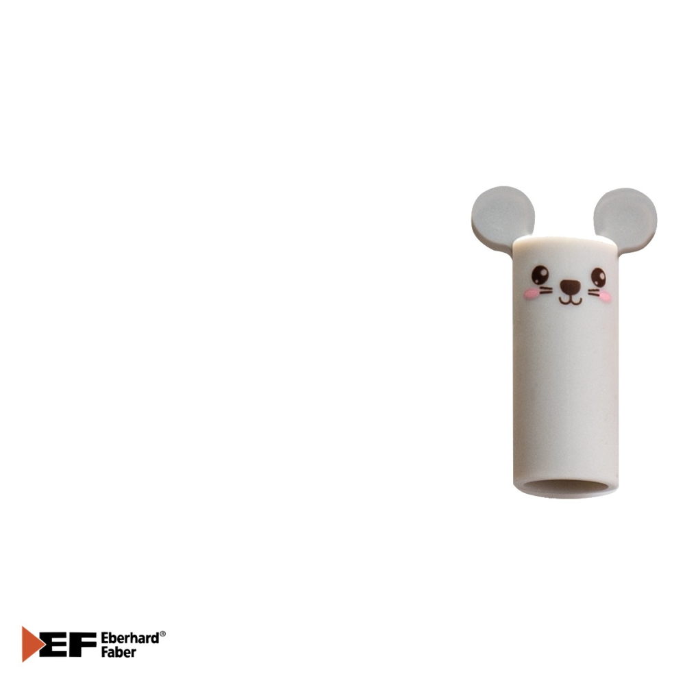 Roller gel erasable Eberhard Faber Animal Erase It motiv soricel, cerneala termosensibila albastra 0.7 mm, pentru scoala si birou [5]