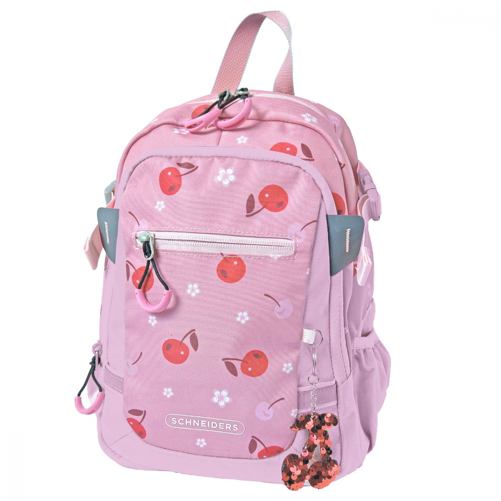 Rucsac Clasa Pregatitoare Cherry Pop Roz, Schneiders Kids, 25 x 35 x 12 cm, 11 L, roz [1]