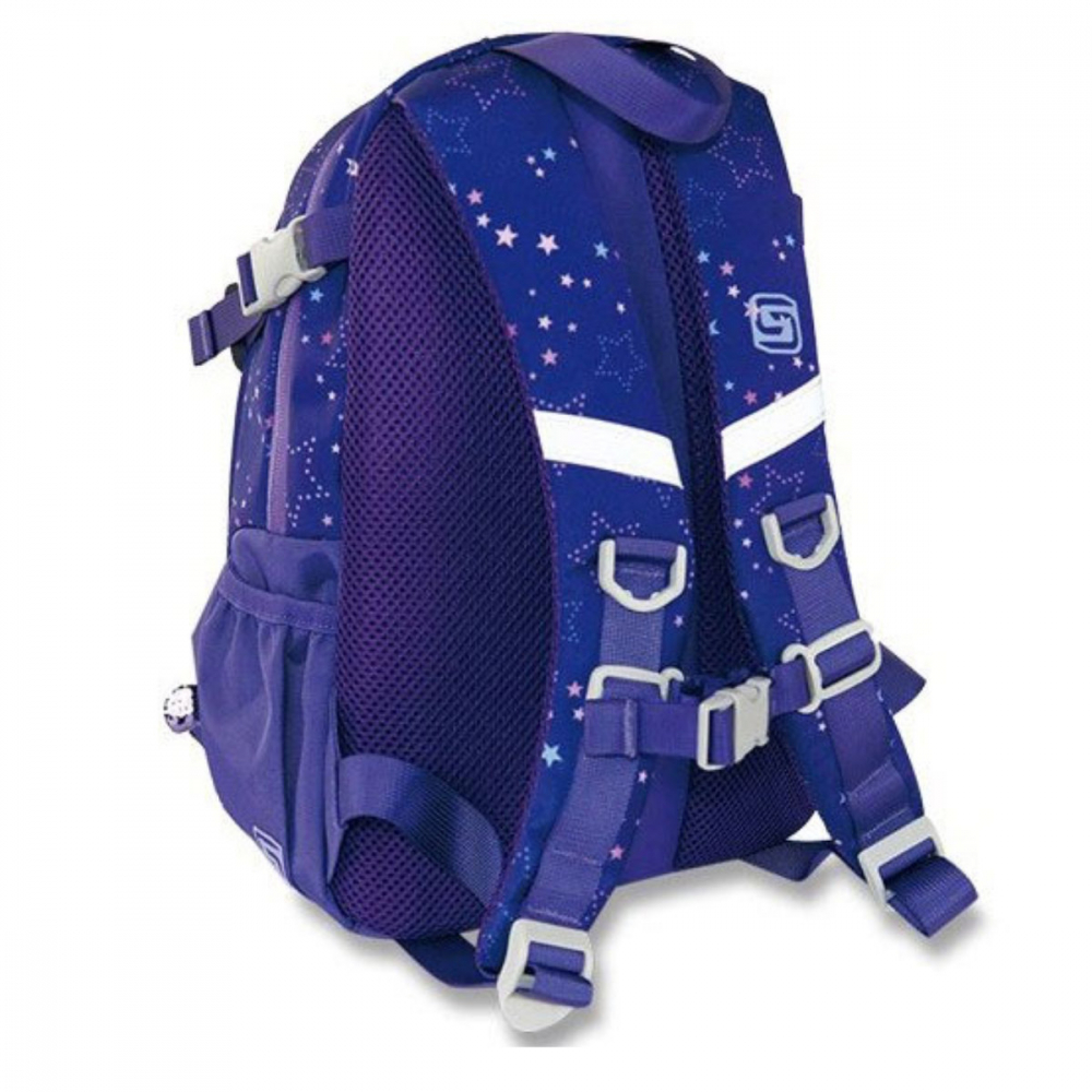 Rucsac Clasa Pregatitoare Galaxy Girl Violet, Schneiders Kids, 25 x 35 x 12 cm, 11 L, violet [2]